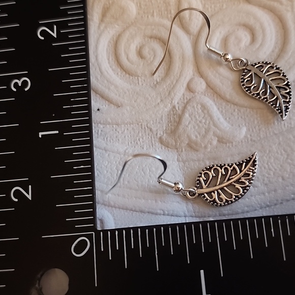 BEST SELLER HIPPIE Leaf   GENUINE STERLING - Picture 4 of 4